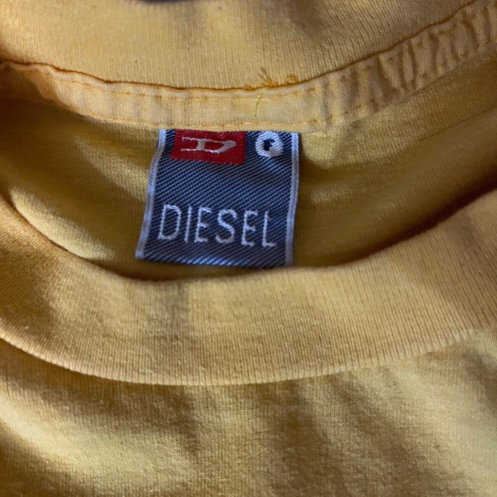 Diesel Kids Vibrant Yellow Tee with Graphic - Picture 5 of 5